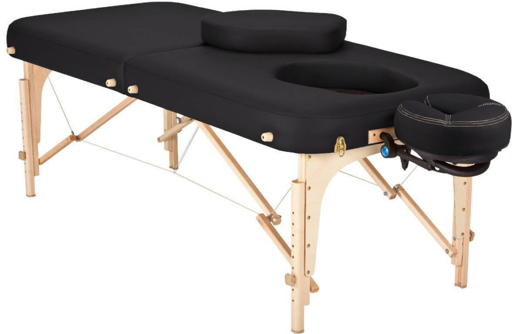 Pregnancy massage table